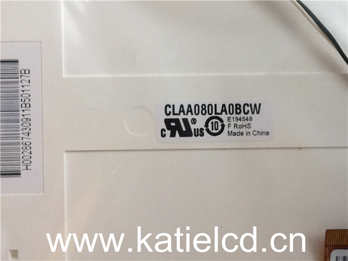 CPT8.0寸CLAA080LA0BCW全新原裝液晶屏