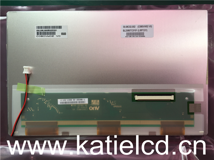 AUO友達(dá)8.0寸C080VW02 V0原裝車載液晶顯示屏