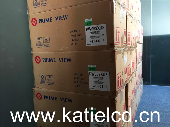 PVI元太6.2寸PW062XU8地鐵閘機(jī) 車載顯示工控屏