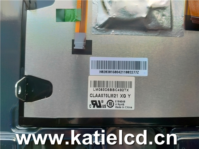 CPT中華映管7寸CLAA070LM21XG Y全新原包車載液晶屏